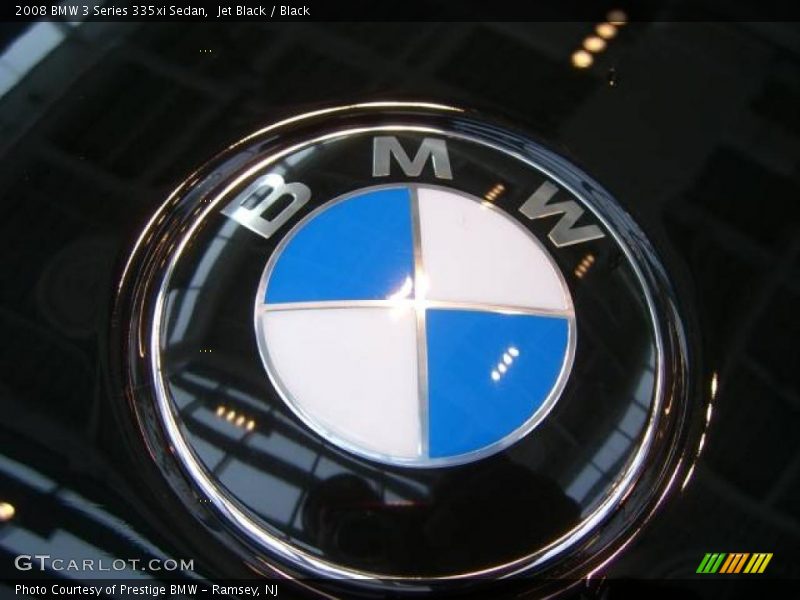 Jet Black / Black 2008 BMW 3 Series 335xi Sedan