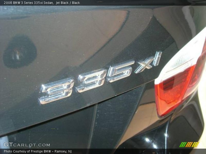 Jet Black / Black 2008 BMW 3 Series 335xi Sedan