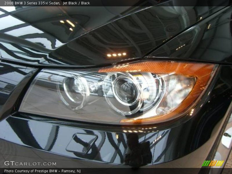 Jet Black / Black 2008 BMW 3 Series 335xi Sedan