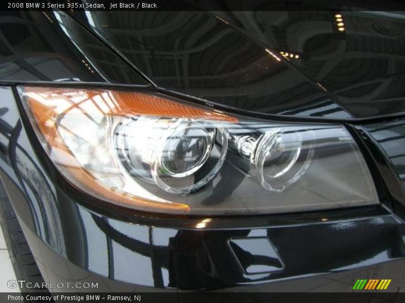 Jet Black / Black 2008 BMW 3 Series 335xi Sedan