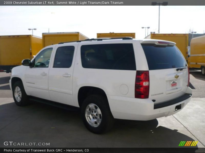 Summit White / Light Titanium/Dark Titanium 2009 Chevrolet Suburban LT 4x4