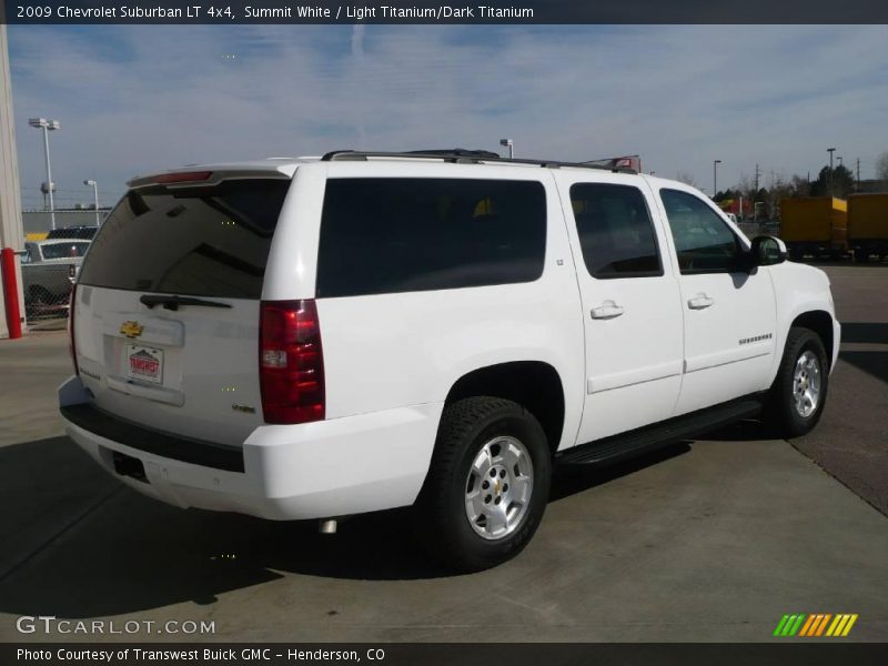 Summit White / Light Titanium/Dark Titanium 2009 Chevrolet Suburban LT 4x4