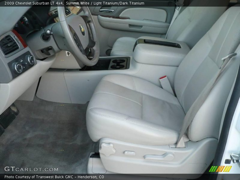 Summit White / Light Titanium/Dark Titanium 2009 Chevrolet Suburban LT 4x4