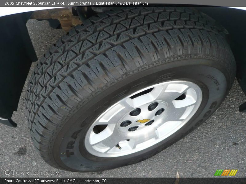 Summit White / Light Titanium/Dark Titanium 2009 Chevrolet Suburban LT 4x4