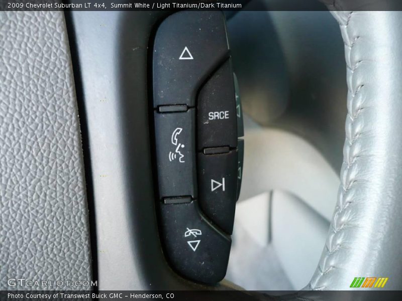 Summit White / Light Titanium/Dark Titanium 2009 Chevrolet Suburban LT 4x4