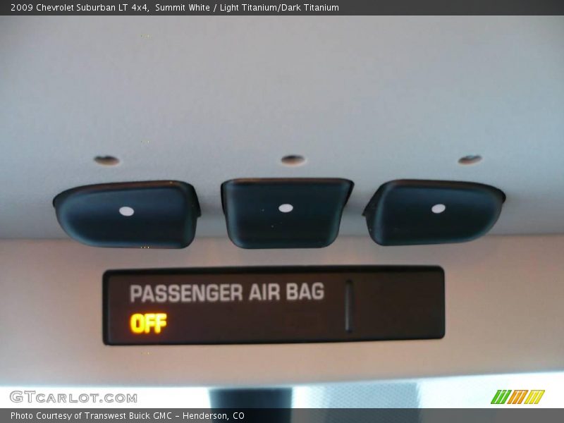Summit White / Light Titanium/Dark Titanium 2009 Chevrolet Suburban LT 4x4