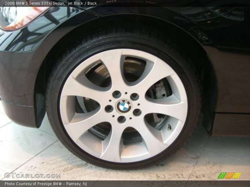 Jet Black / Black 2008 BMW 3 Series 335xi Sedan