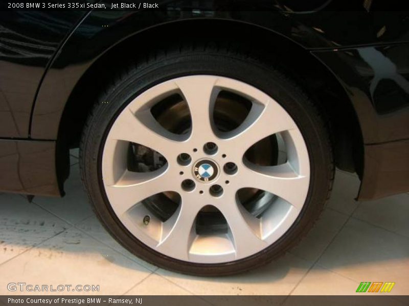 Jet Black / Black 2008 BMW 3 Series 335xi Sedan