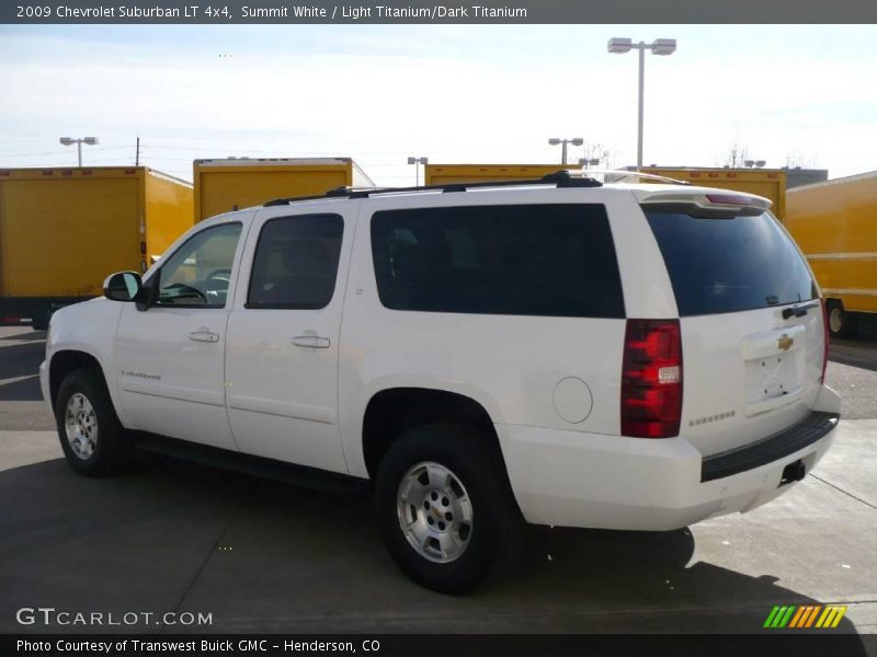 Summit White / Light Titanium/Dark Titanium 2009 Chevrolet Suburban LT 4x4