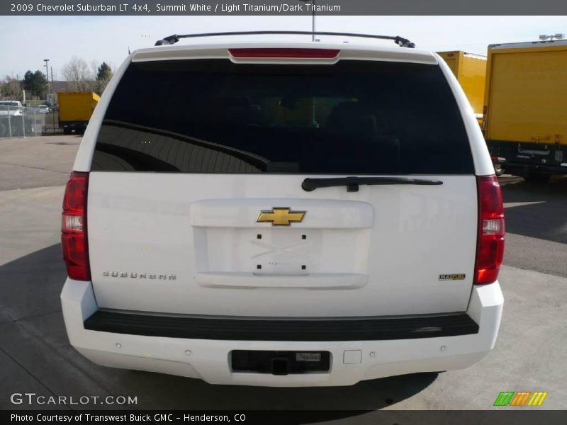 Summit White / Light Titanium/Dark Titanium 2009 Chevrolet Suburban LT 4x4