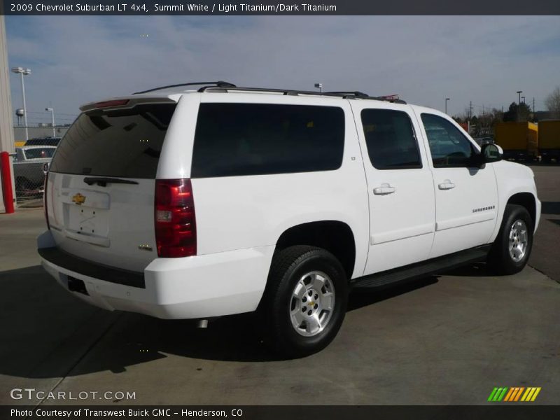 Summit White / Light Titanium/Dark Titanium 2009 Chevrolet Suburban LT 4x4