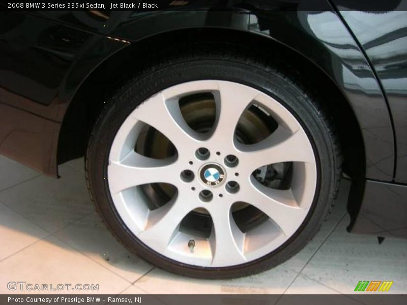 Jet Black / Black 2008 BMW 3 Series 335xi Sedan
