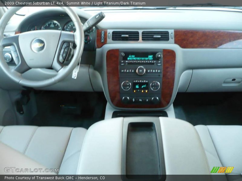 Summit White / Light Titanium/Dark Titanium 2009 Chevrolet Suburban LT 4x4