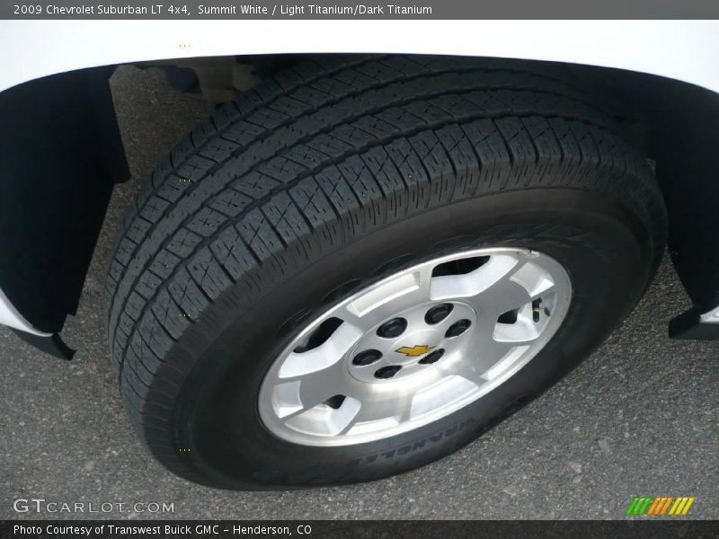 Summit White / Light Titanium/Dark Titanium 2009 Chevrolet Suburban LT 4x4