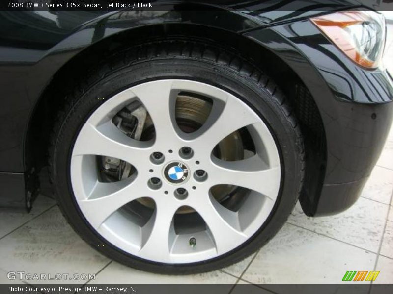 Jet Black / Black 2008 BMW 3 Series 335xi Sedan