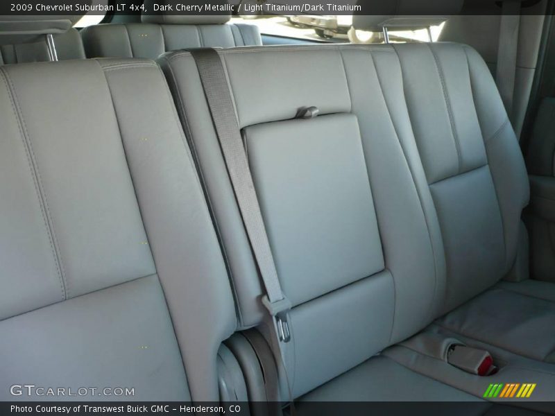 Dark Cherry Metallic / Light Titanium/Dark Titanium 2009 Chevrolet Suburban LT 4x4
