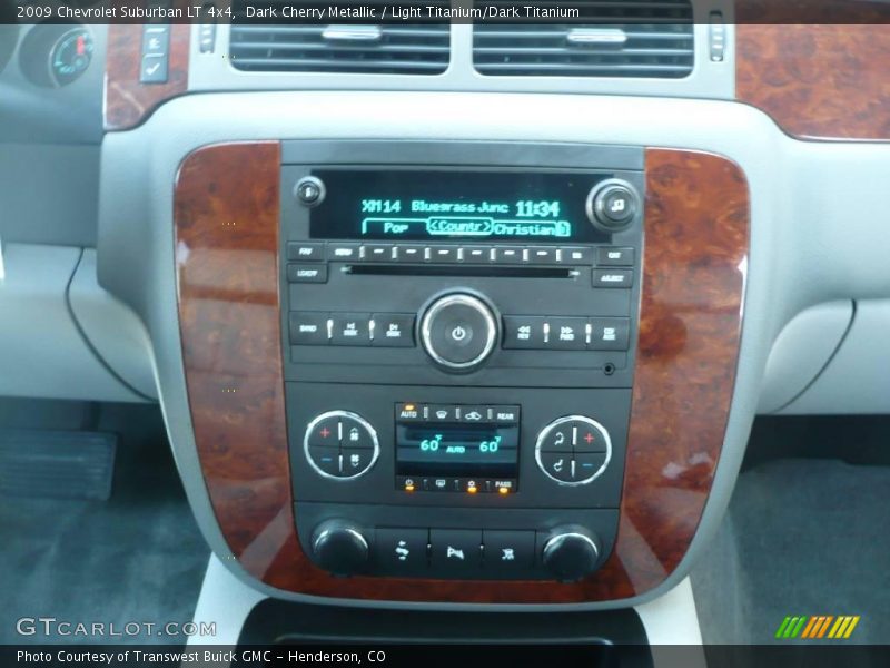 Dark Cherry Metallic / Light Titanium/Dark Titanium 2009 Chevrolet Suburban LT 4x4