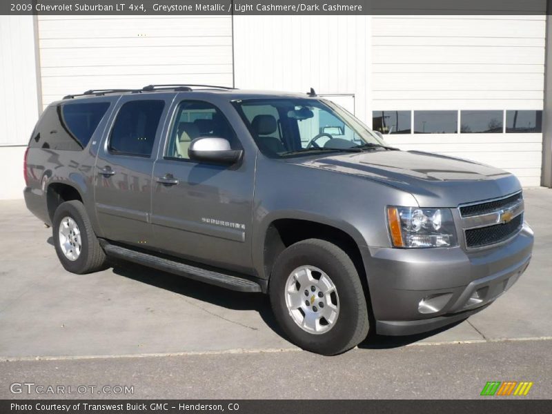 Greystone Metallic / Light Cashmere/Dark Cashmere 2009 Chevrolet Suburban LT 4x4