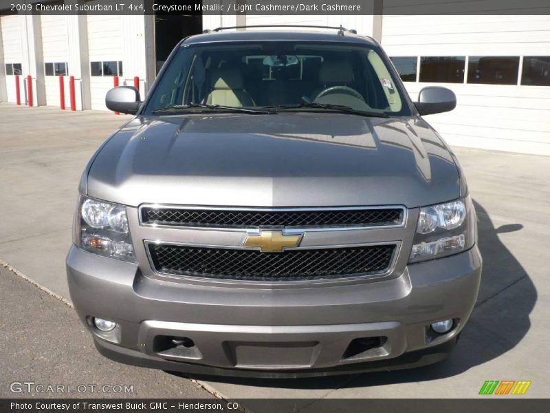 Greystone Metallic / Light Cashmere/Dark Cashmere 2009 Chevrolet Suburban LT 4x4