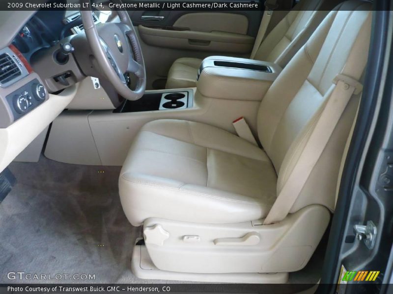 Greystone Metallic / Light Cashmere/Dark Cashmere 2009 Chevrolet Suburban LT 4x4