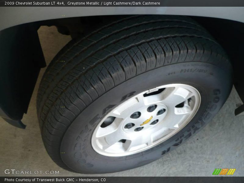 Greystone Metallic / Light Cashmere/Dark Cashmere 2009 Chevrolet Suburban LT 4x4