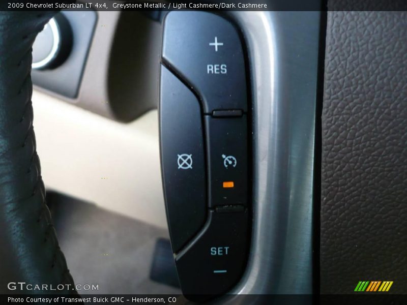 Greystone Metallic / Light Cashmere/Dark Cashmere 2009 Chevrolet Suburban LT 4x4