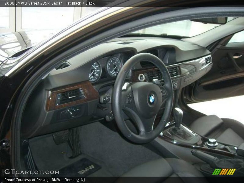 Jet Black / Black 2008 BMW 3 Series 335xi Sedan