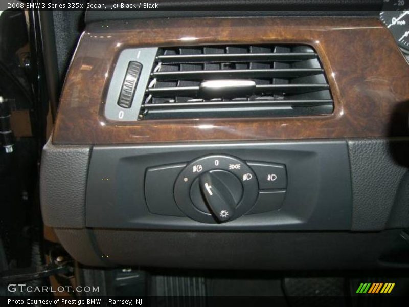 Jet Black / Black 2008 BMW 3 Series 335xi Sedan