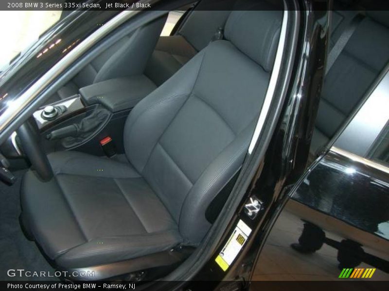 Jet Black / Black 2008 BMW 3 Series 335xi Sedan