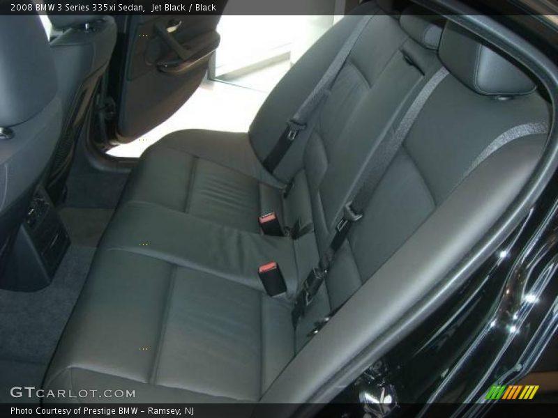 Jet Black / Black 2008 BMW 3 Series 335xi Sedan