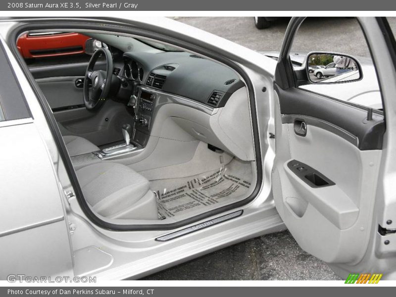 Silver Pearl / Gray 2008 Saturn Aura XE 3.5