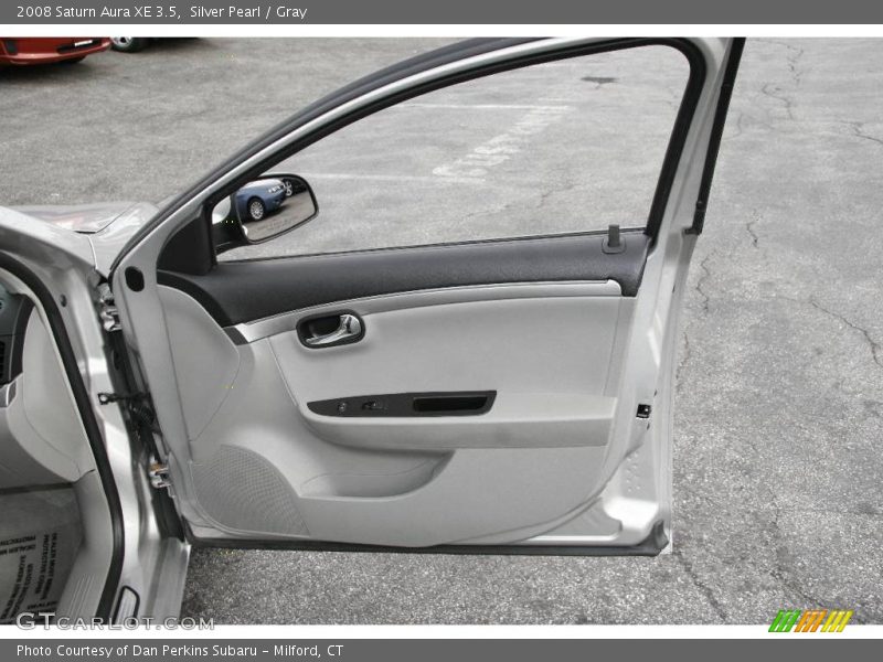 Silver Pearl / Gray 2008 Saturn Aura XE 3.5