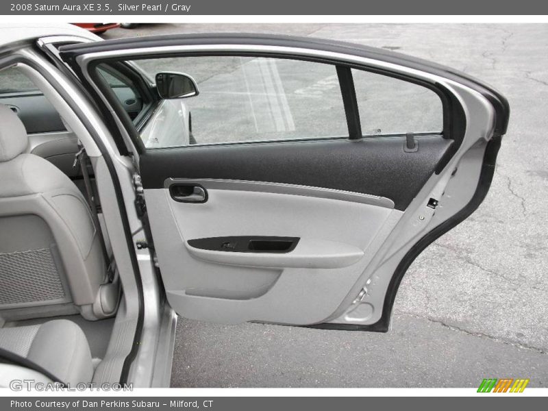 Silver Pearl / Gray 2008 Saturn Aura XE 3.5