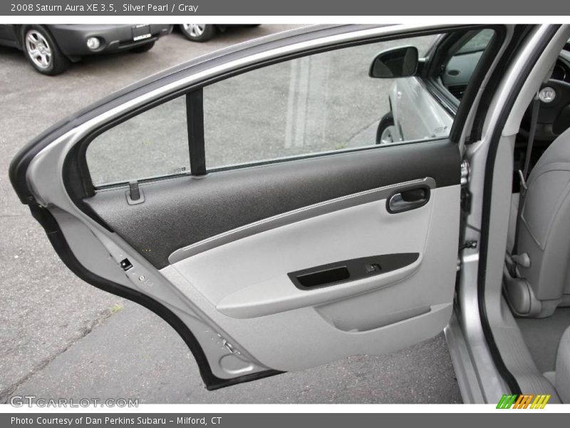 Silver Pearl / Gray 2008 Saturn Aura XE 3.5