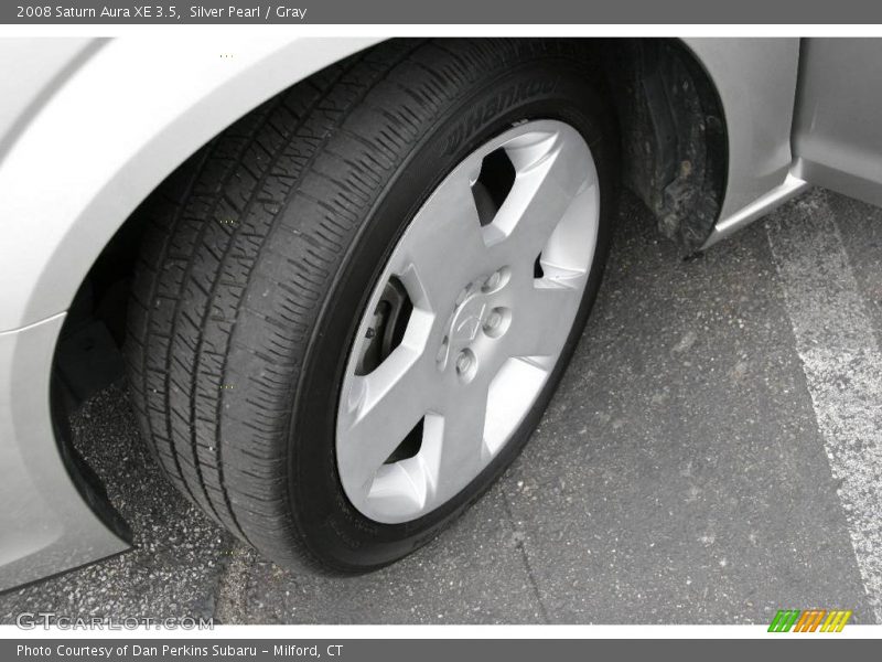Silver Pearl / Gray 2008 Saturn Aura XE 3.5