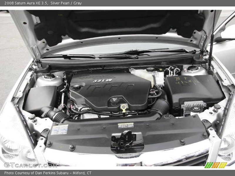 Silver Pearl / Gray 2008 Saturn Aura XE 3.5
