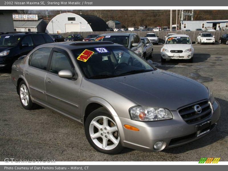 Sterling Mist Metallic / Frost 2002 Nissan Maxima SE