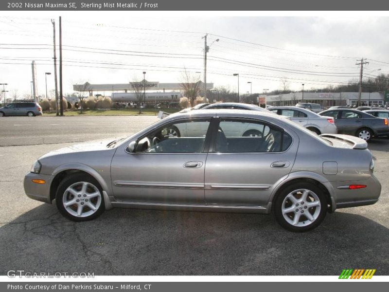 Sterling Mist Metallic / Frost 2002 Nissan Maxima SE