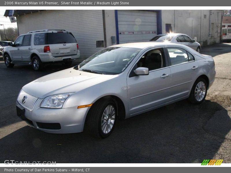 Silver Frost Metallic / Medium Light Stone 2006 Mercury Milan V6 Premier