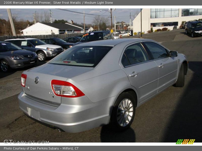 Silver Frost Metallic / Medium Light Stone 2006 Mercury Milan V6 Premier