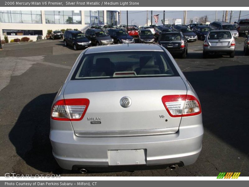 Silver Frost Metallic / Medium Light Stone 2006 Mercury Milan V6 Premier
