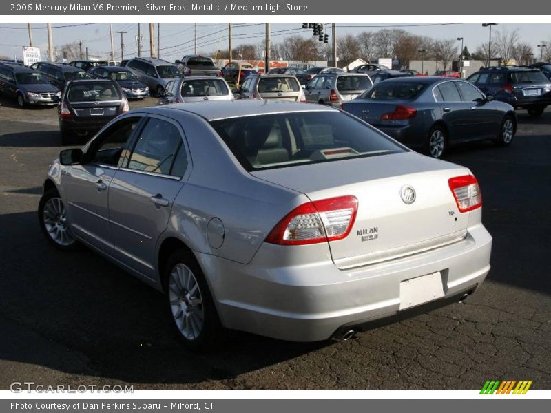 Silver Frost Metallic / Medium Light Stone 2006 Mercury Milan V6 Premier