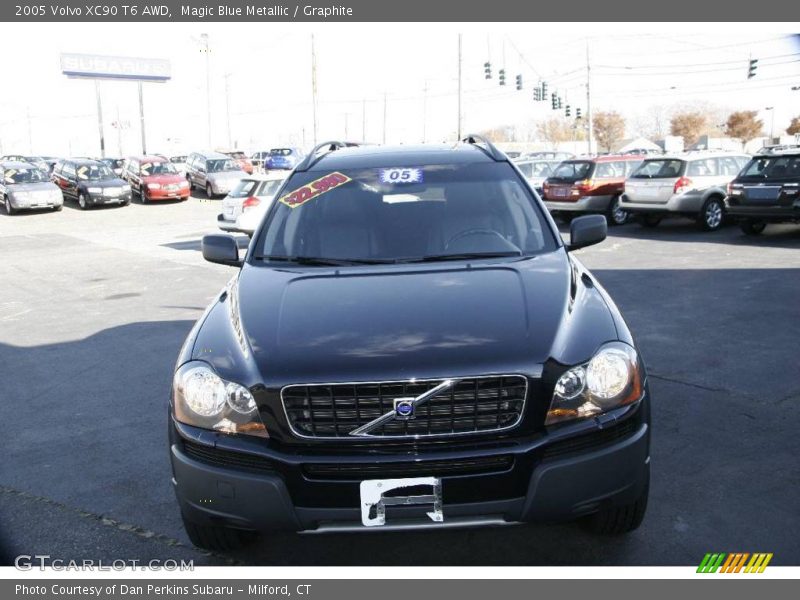 Magic Blue Metallic / Graphite 2005 Volvo XC90 T6 AWD
