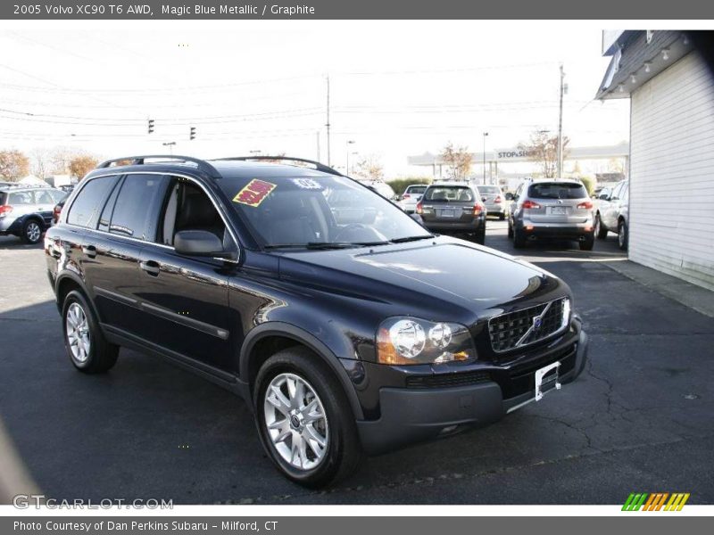 Magic Blue Metallic / Graphite 2005 Volvo XC90 T6 AWD