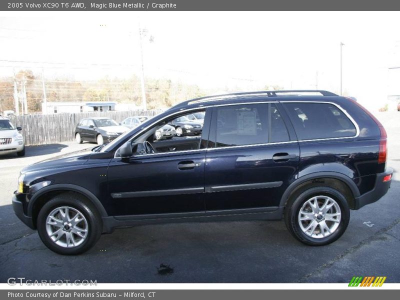 Magic Blue Metallic / Graphite 2005 Volvo XC90 T6 AWD