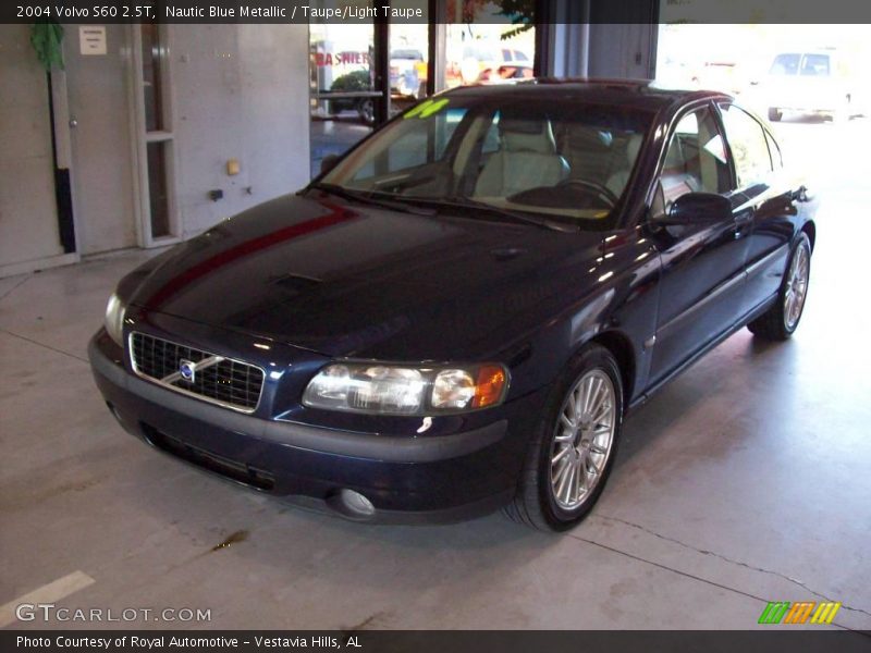 Nautic Blue Metallic / Taupe/Light Taupe 2004 Volvo S60 2.5T