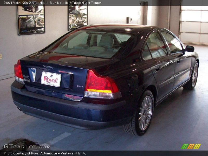 Nautic Blue Metallic / Taupe/Light Taupe 2004 Volvo S60 2.5T