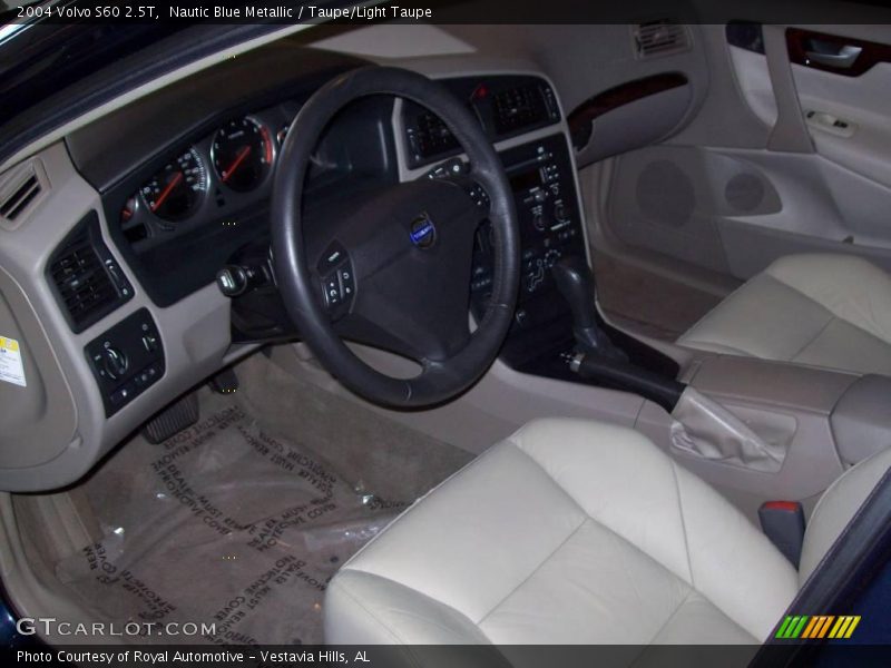 Nautic Blue Metallic / Taupe/Light Taupe 2004 Volvo S60 2.5T