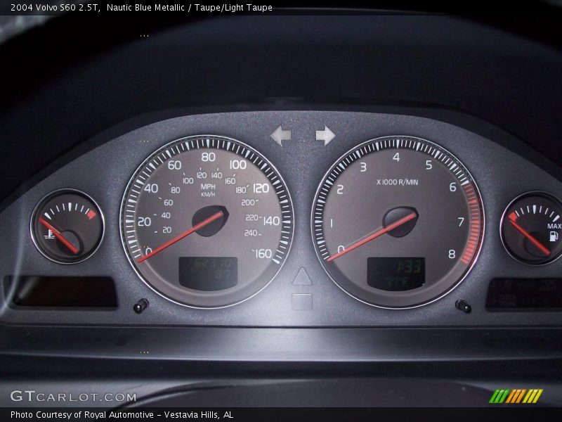 Nautic Blue Metallic / Taupe/Light Taupe 2004 Volvo S60 2.5T