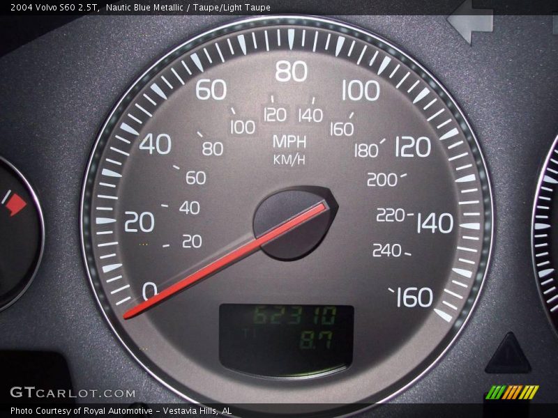 Nautic Blue Metallic / Taupe/Light Taupe 2004 Volvo S60 2.5T